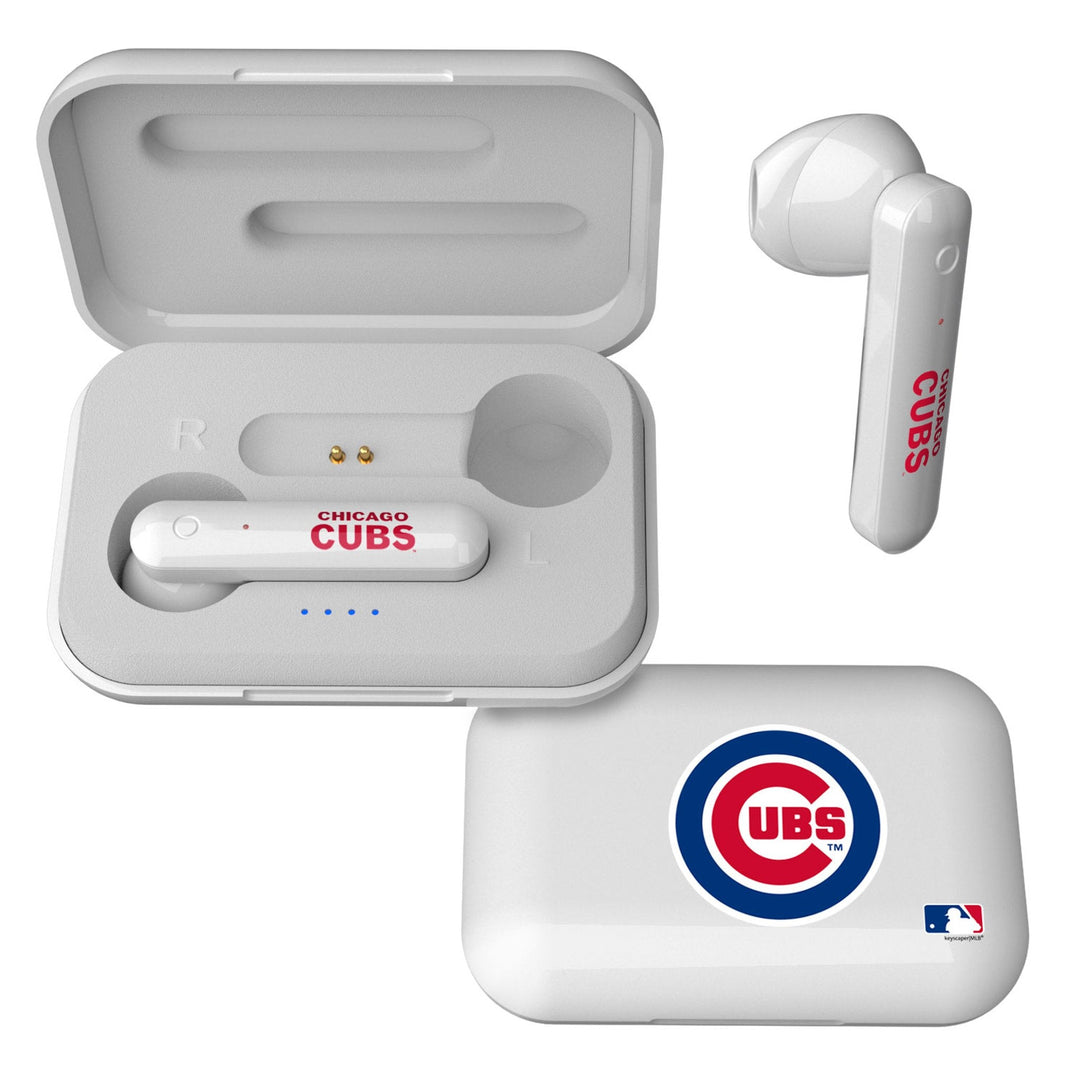 Chicago Cubs Insignia Wireless TWS Earbuds Audio Products Keyscaper