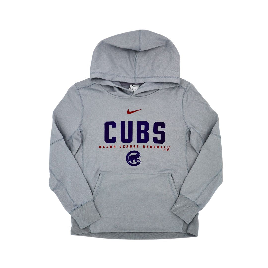 CHICAGO CUBS NIKE YOUTH WALKING BEAR THERMA PERFORMANCE HOODIE Sweatshirts & Hoodies NIKE