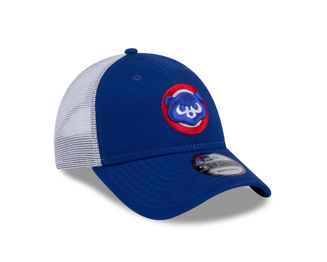 Chicago Cubs New Era 1984 Bear Royal Blue Trucker Cap Caps Ivy Shop