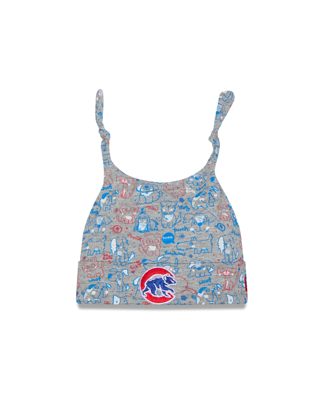 Chicago Cubs Walking Bear New Era Infant Cutie Cuffed Knit Hat Knits Ivy Shop