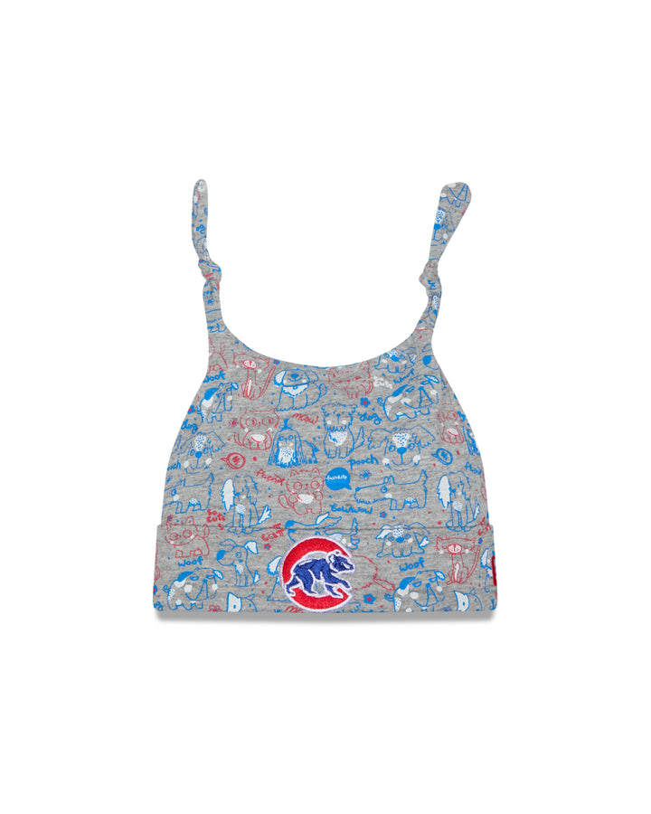 Chicago Cubs Walking Bear New Era Infant Cutie Cuffed Knit Hat Knits Ivy Shop