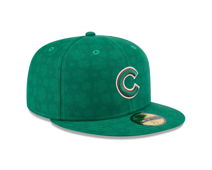 Chicago Cubs St. Patrick's Day Green 59FIFTY Fitted Cap by New Era Caps NEW ERA CAP COMPANY