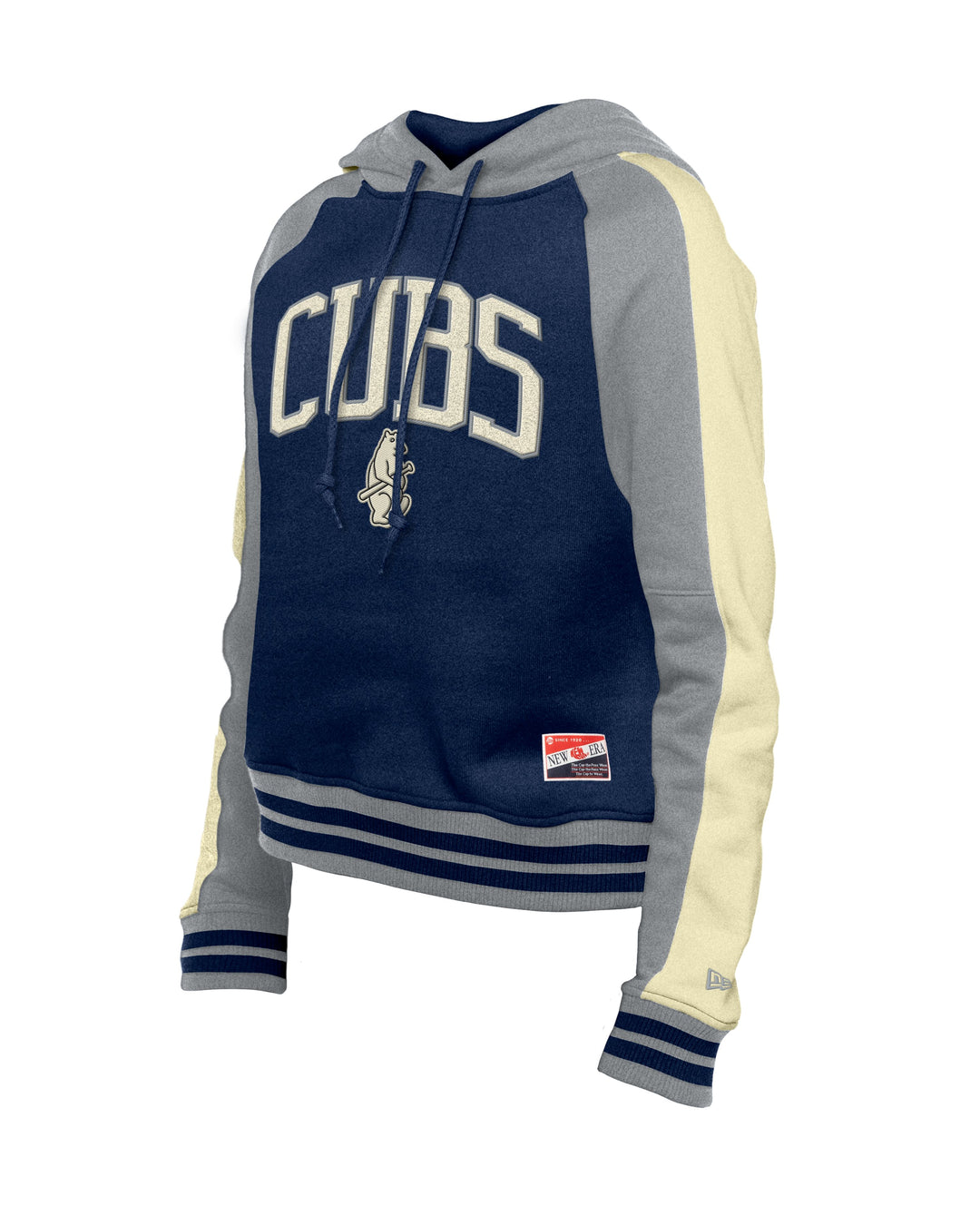Chicago Cubs 1914 Throwback Women's Pullover Hoodie Navy by New Era Sweatshirts & Hoodies Ivy Shop