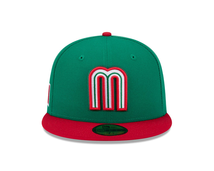 Mexico Baseball World Baseball Classic 5950 Low Profile Fitted Cap by New Era
