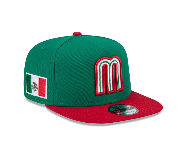 Mexico Baseball World Baseball Classic 9Fifty A-Frame Snapback Cap by New Era