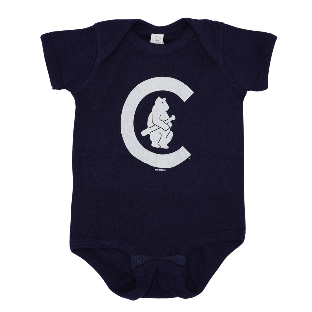 CHICAGO CUBS BIMM RIDDER INFANT 1914 NAVY ONESIE ONESIE BIMM RIDDER