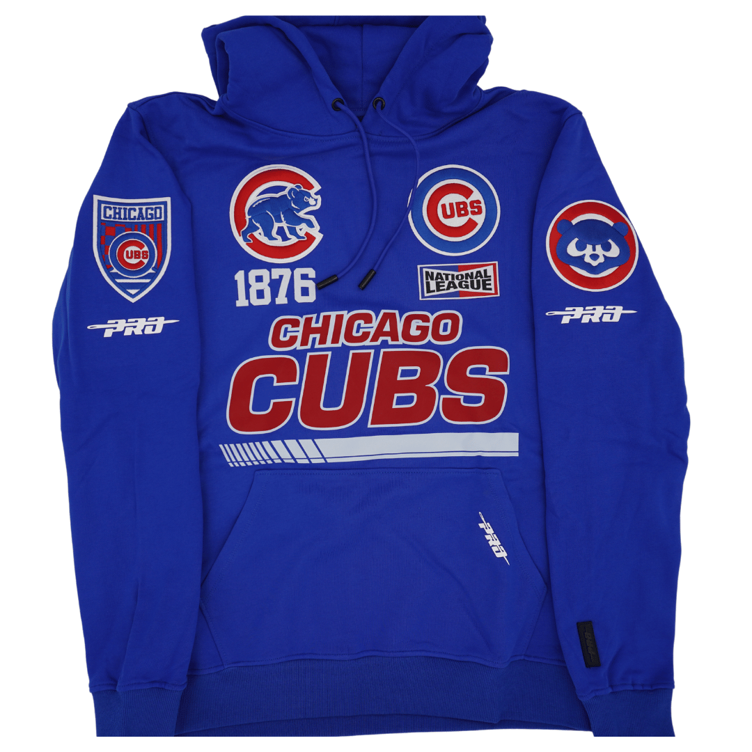 CHICAGO CUBS PRO STANDARD FAST LANE ROYAL HOODIE Sweatshirts & Hoodies PRO STANDARD