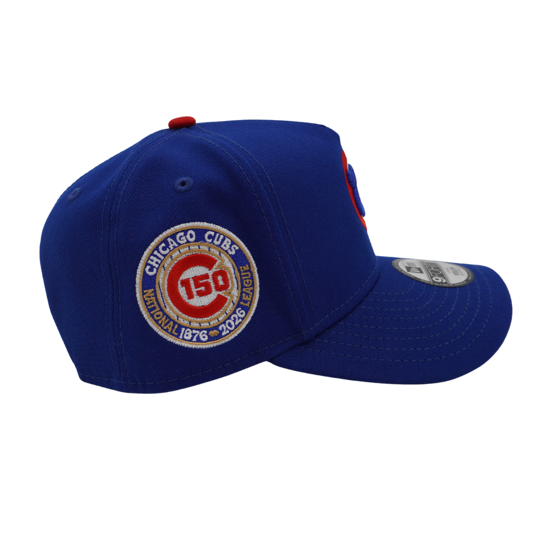 Chicago Cubs 150th Anniversary Royal Red 940 Snapback Youth Cap by New Era Caps NEW ERA CAP COMPANY