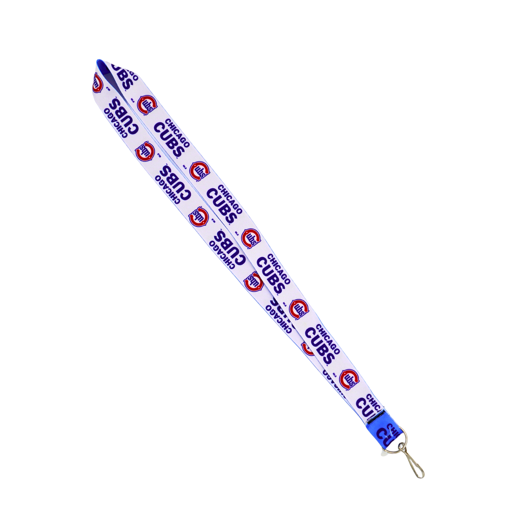 Chicago Cubs Alt Blue & White Lanyard Lanyard WINCRAFT INCORPORATED