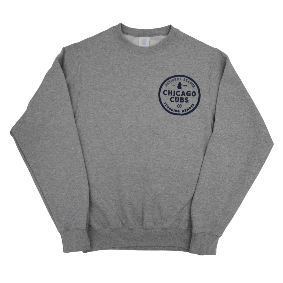 Chicago Cubs 150th Anniversary Founding Member Crewneck Sweatshirt by New Era New Era