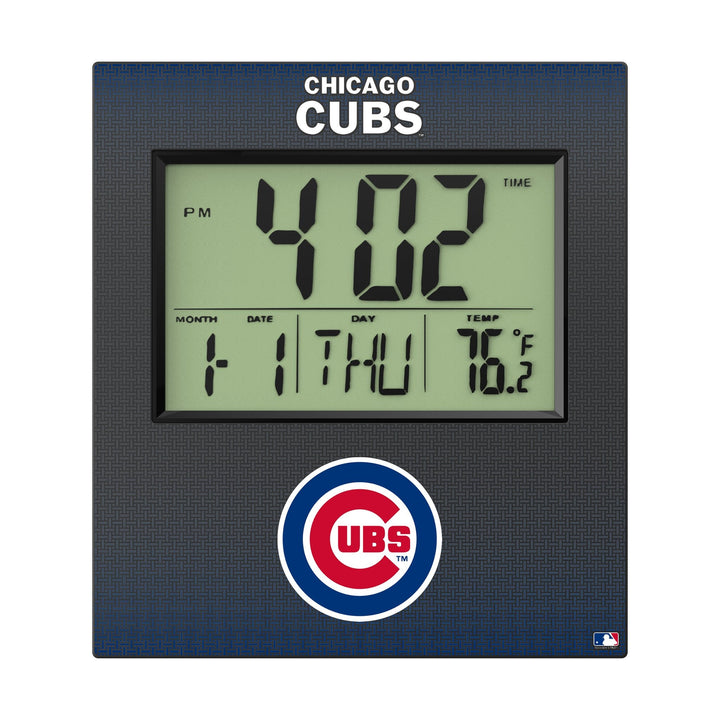 Chicago Cubs Linen Wall Clock Home Products Keyscaper