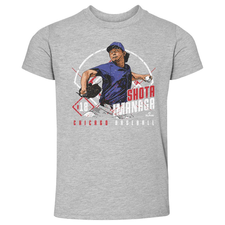 CHICAGO CUBS TODDLER SHŌTA IMANAGA PITCHING SHORT SLEEVE TEE Short Sleeve Tees 500 LEVEL