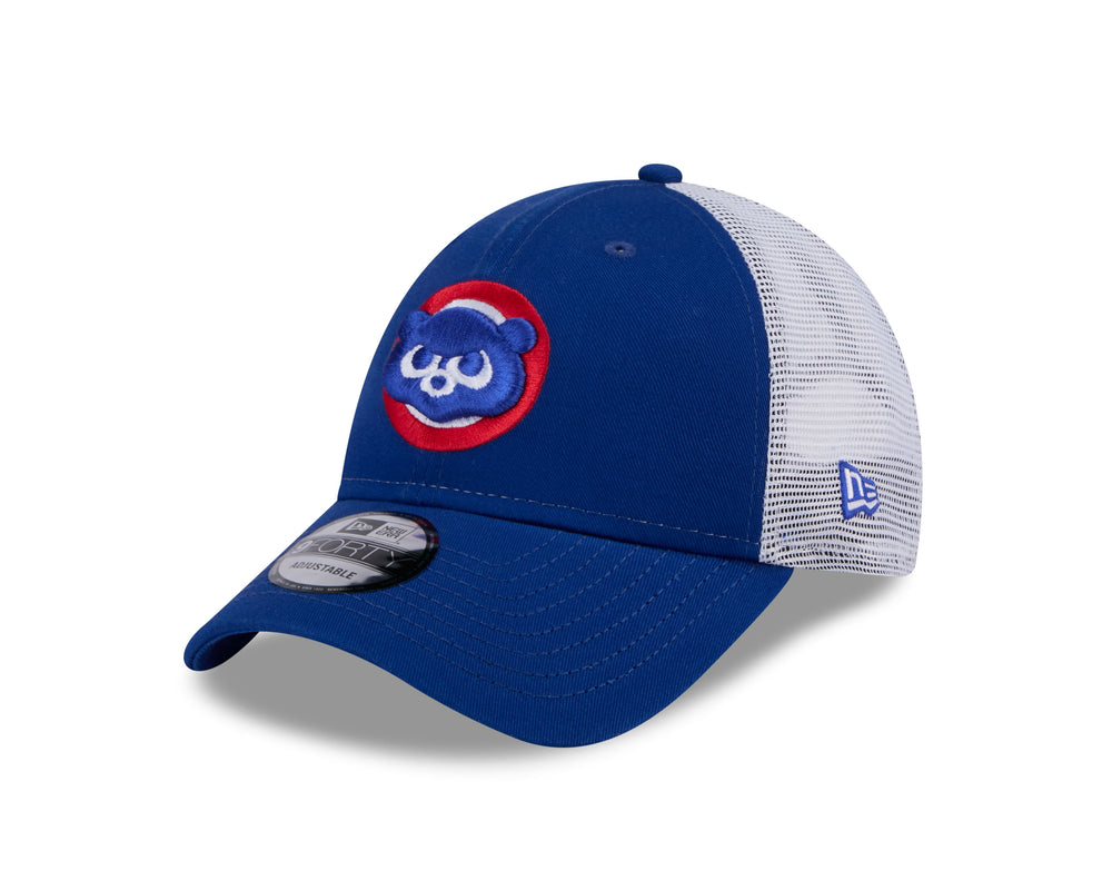Chicago Cubs New Era 1984 Bear Royal Blue Trucker Cap Caps Ivy Shop