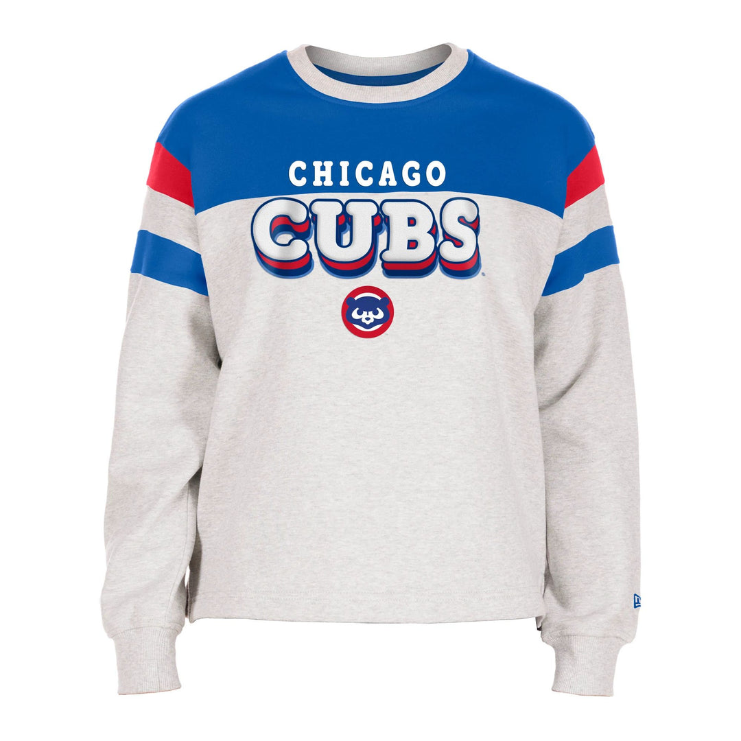 CHICAGO CUBS NEW ERA WOMEN'S 1984 BEAR CREWNECK SWEATSHIRT Sweatshirts & Hoodies NEW ERA CAP COMPANY INC