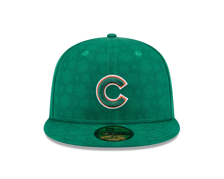 Chicago Cubs St. Patrick's Day Green 59FIFTY Fitted Cap by New Era Caps NEW ERA CAP COMPANY