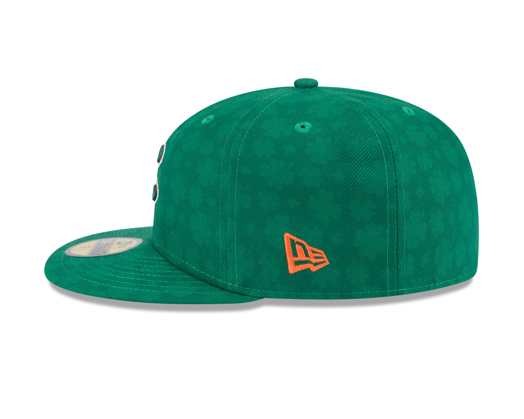 Chicago Cubs St. Patrick's Day Green 59FIFTY Fitted Cap by New Era Caps NEW ERA CAP COMPANY
