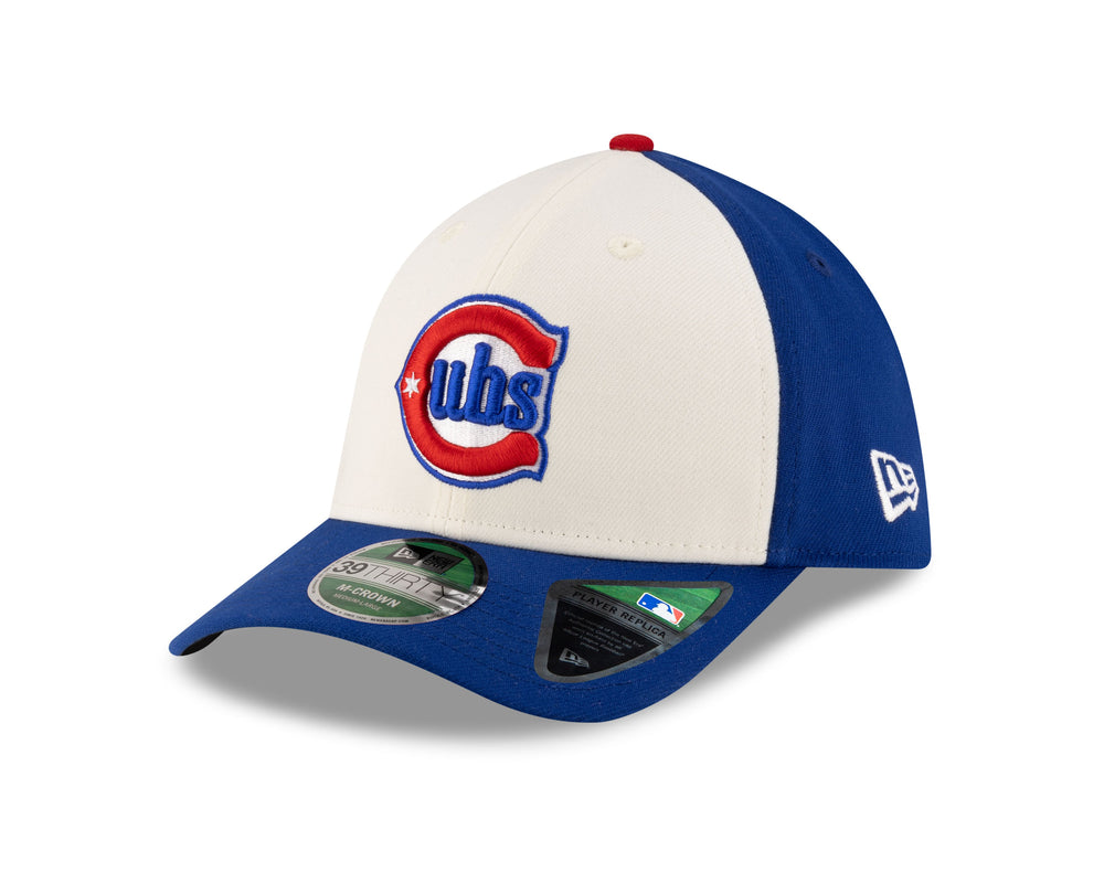 Chicago Cubs Blues Alternate Player Rep 39THIRTY Youth Cap in Cream/Royal by New Era Caps NEW ERA CAP COMPANY