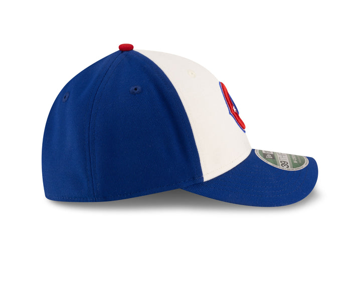 Chicago Cubs Blues Alternate Player Rep 39THIRTY Youth Cap in Cream/Royal by New Era Caps NEW ERA CAP COMPANY