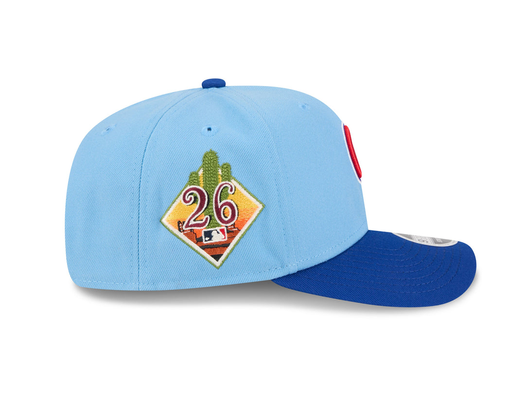 Chicago Cubs 2026 Spring Training Light Blue 9Seventy Snapback Cap by New Era