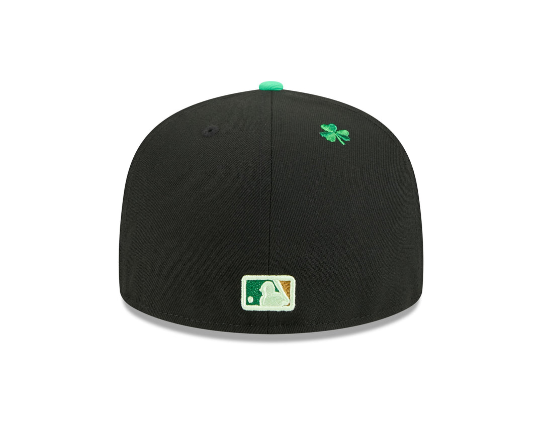 Chicago Cubs 2026 St. Patrick's Day Black 59FIFTY Fitted Cap by New Era