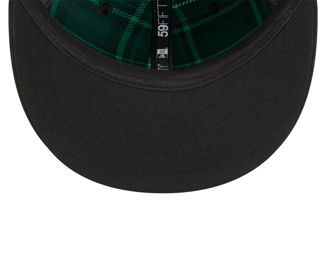Chicago Cubs 2026 St. Patrick's Day Black 59FIFTY Fitted Cap by New Era