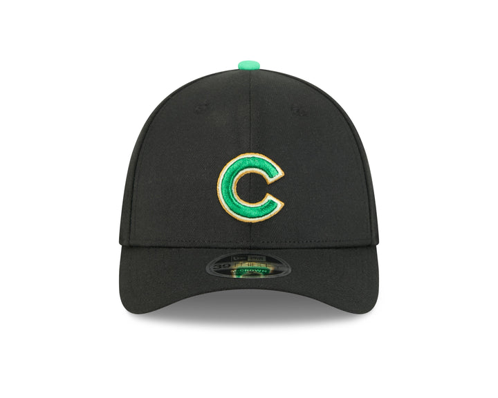 Chicago Cubs 2026 St. Patrick's Day Black 39Thirty Cap by New Era