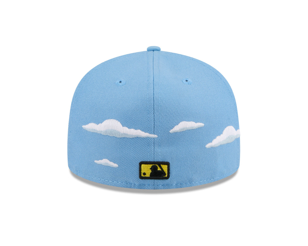 Chicago Cubs x The Simpsons Clouds Light Blue 59FIFTY Fitted Cap by New Era