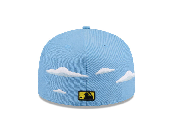 Chicago Cubs x The Simpsons Clouds Light Blue 59FIFTY Fitted Cap by New Era