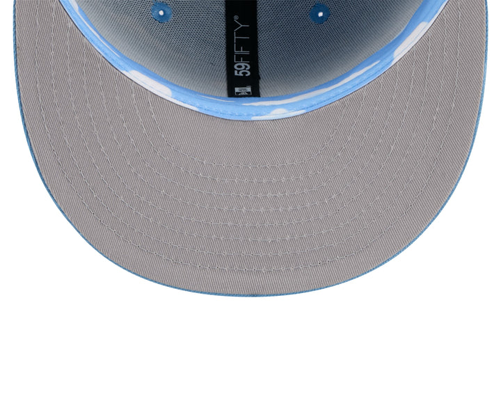 Chicago Cubs x The Simpsons Clouds Light Blue 59FIFTY Fitted Cap by New Era