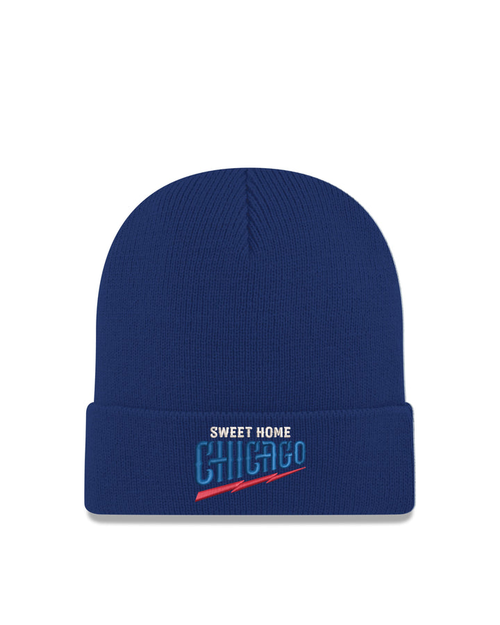 Chicago Cubs Blues Alt Walking Bear Cuff Knit Beanie by New Era Knits NEW ERA CAP COMPANY