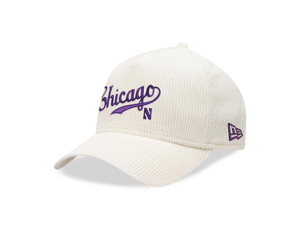 Chicago Cubs x Northwestern Wildcats College Snapback Cap by New Era Caps NEW ERA CAP COMPANY