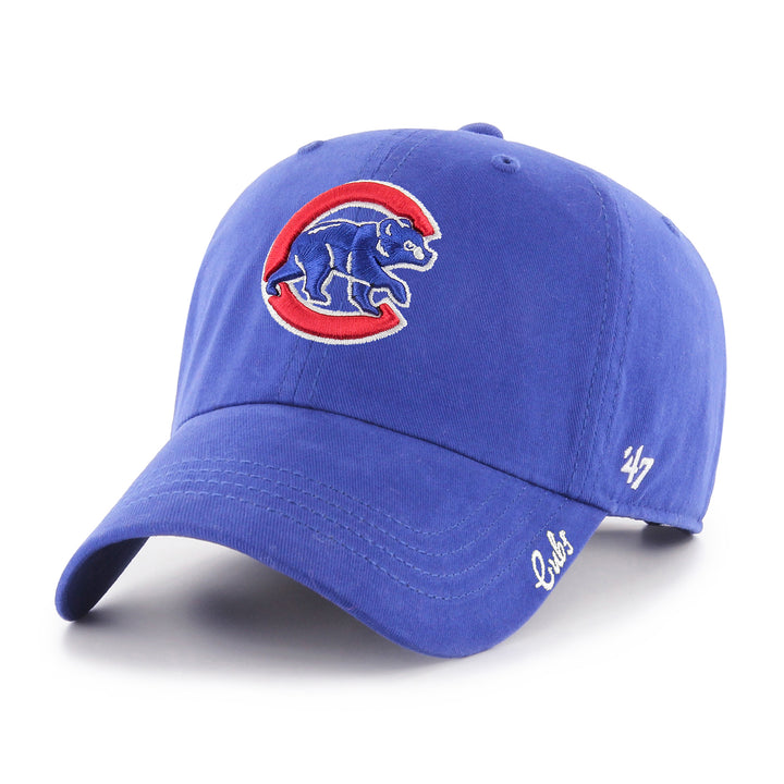 Chicago Cubs Walking Bear Women's Miata Clean Up Cap by '47 Brand Caps '47 Brand