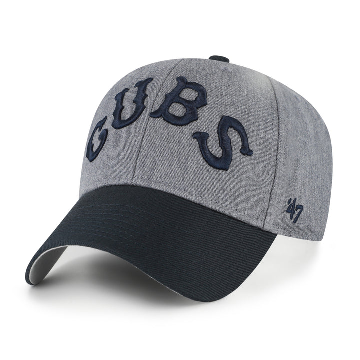 Chicago Cubs Granite Script MVP Cap by '47 Brand Caps TWINS ENTERPRISE INC