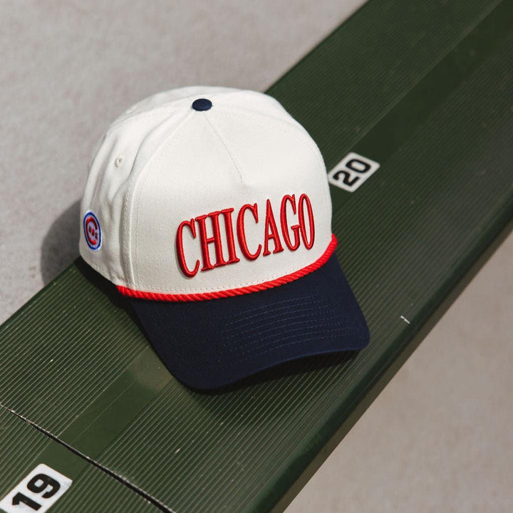 Chicago Cubs X Alice & Wonder Two Tone Rope Cap Caps Alice & Wonder