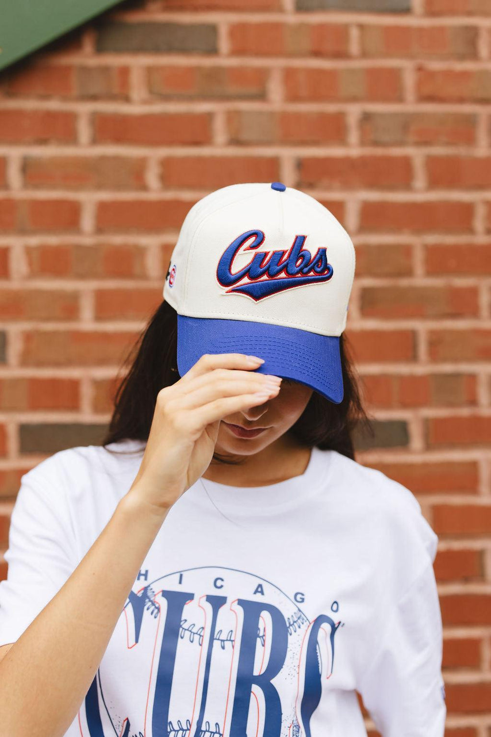 Chicago Cubs X Alice & Wonder Forever and Ever Patch Cap Caps Alice & Wonder