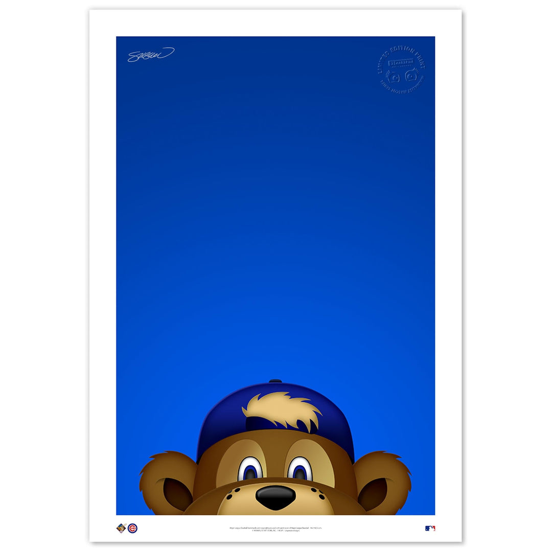 Minimalist Clark The Cub Art Print by S. Preston Art + Designs Art Print S. Preston Art + Designs