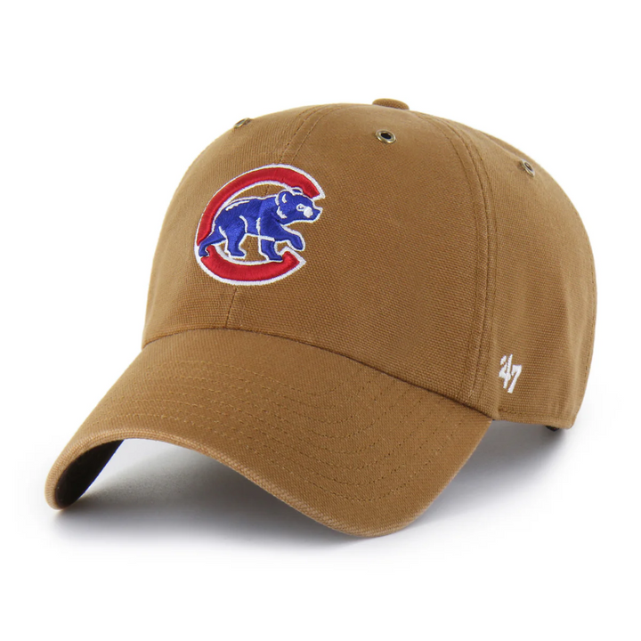 Chicago Cubs X Carhartt Clean Up Cap by '47 Brand Caps TWINS ENTERPRISE INC