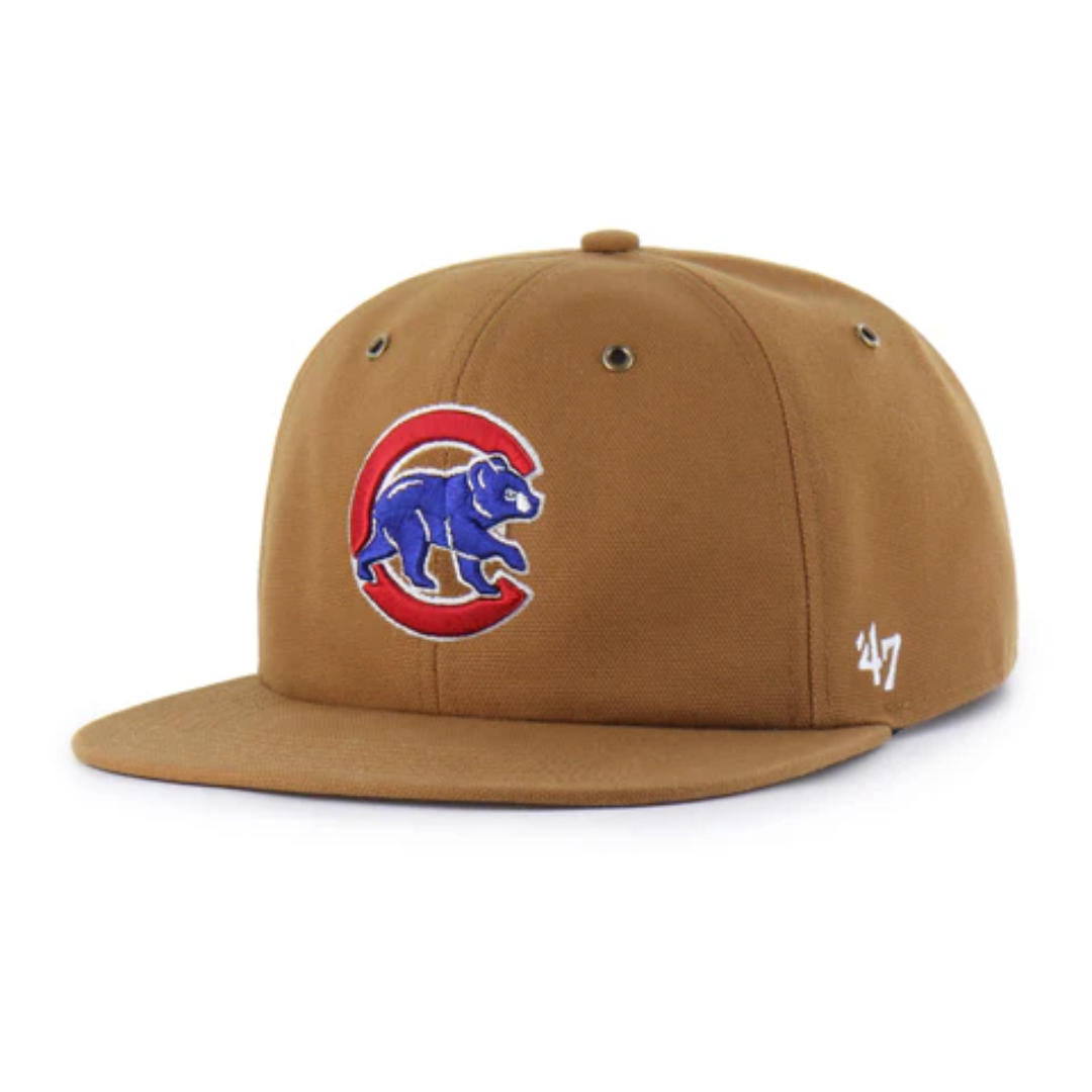 Chicago Cubs X Carhartt Captain Cap by '47 Brand Caps TWINS ENTERPRISE INC