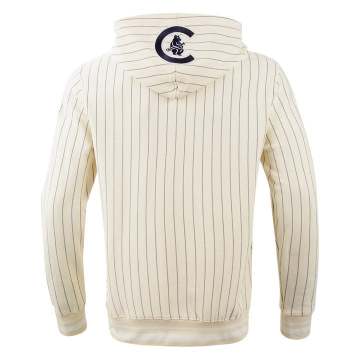 CHICAGO CUBS PRO STANDARD MEN'S RETRO PINSTRIPE HOODIE Sweatshirts & Hoodies PRO STANDARD