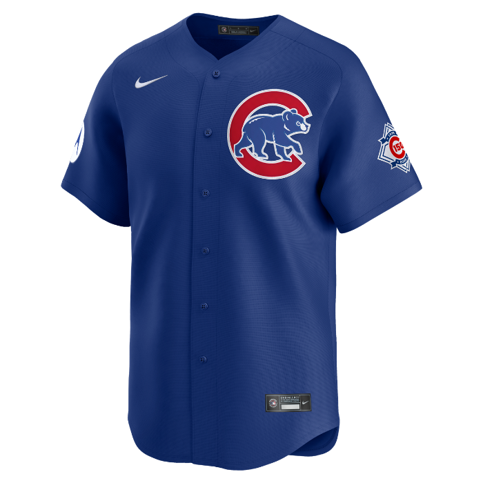Chicago Cubs Royal Blue Alternate 150th Anniversary Limited Jersey by Nike Jerseys Nike