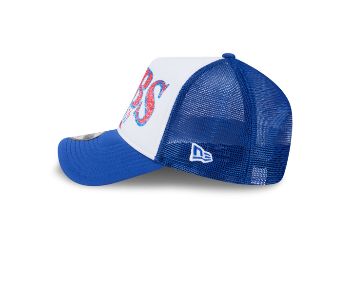 Chicago Cubs Distressed A-Frame 9Forty Cap by New Era Caps NEW ERA CAP COMPANY INC