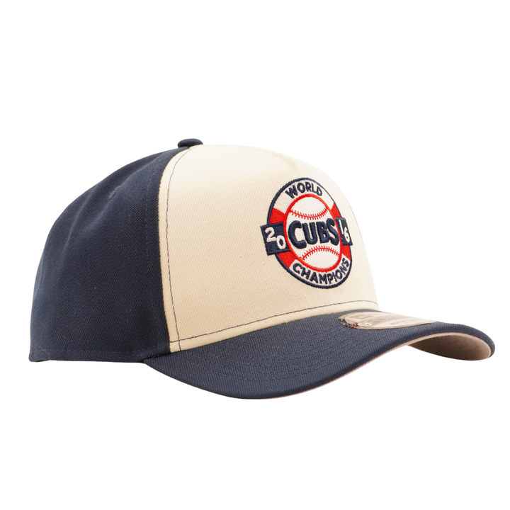 Chicago Cubs 2016 World Series 10th Anniversary Chrome 9FORTY A-Frame Cap by New Era Caps NEW ERA CAP COMPANY