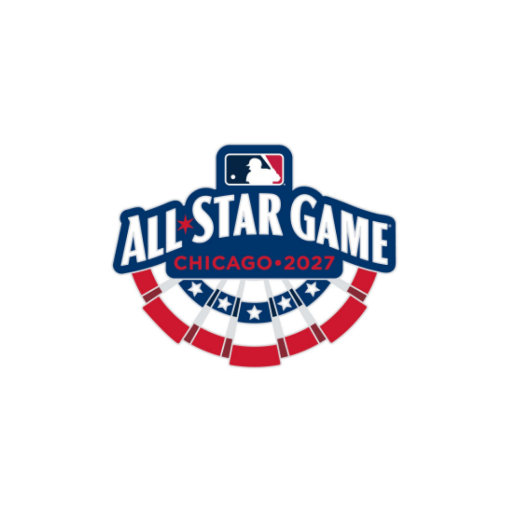 Chicago Cubs 2027 All-Star Game Bunting Pin