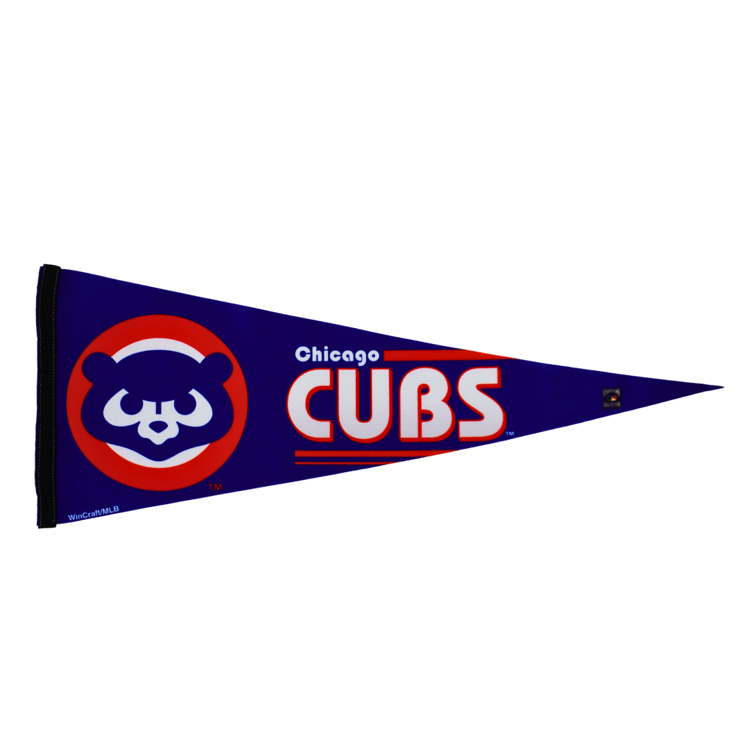 Chicago Cubs 1984 Logo Premium Pennant in Royal by WinCraft Flags &amp; Pennants WINCRAFT INCORPORATED