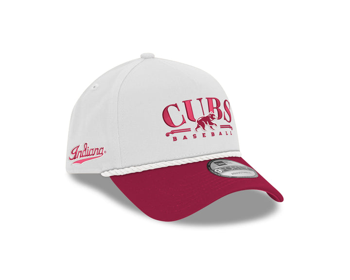 Chicago Cubs X Indiana University 9Forty Adjustable Cap by New Era Caps NEW ERA CAP COMPANY INC