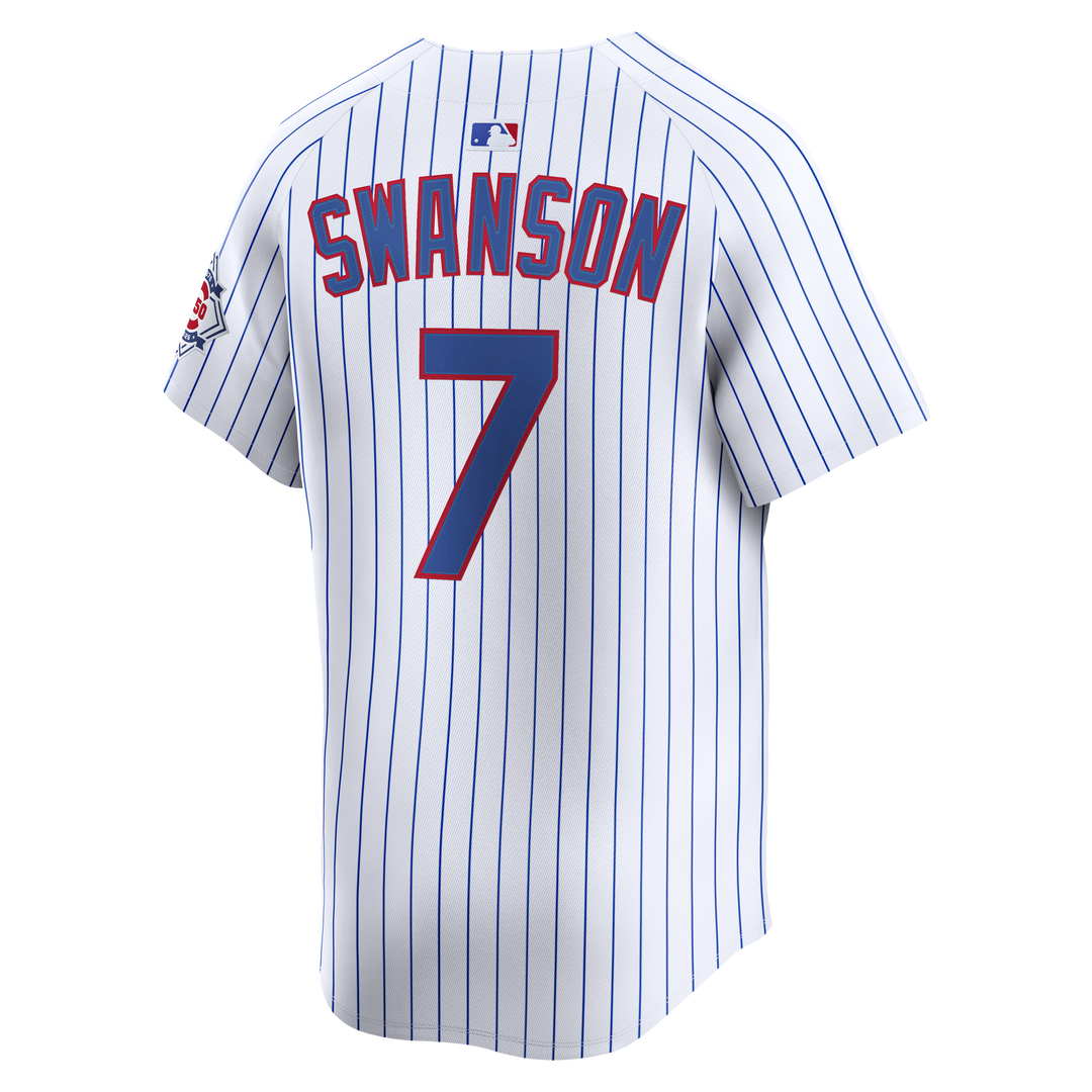 Chicago Cubs Dansby Swanson 150th Home Limited Jersey by Nike Jersey Nike