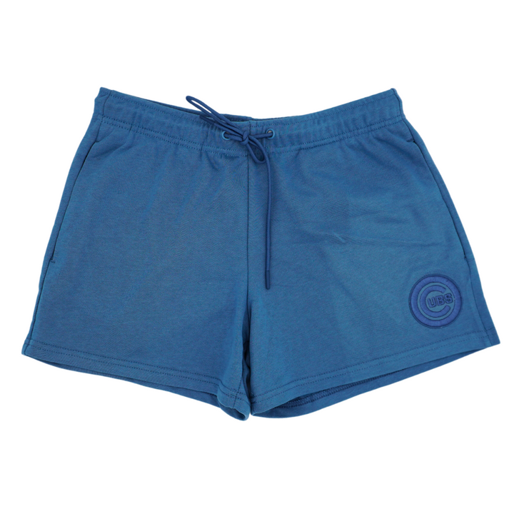 CHICAGO CUBS PRO STANDARD WOMEN'S BLUE SWEATSHORTS Bottoms PRO STANDARD