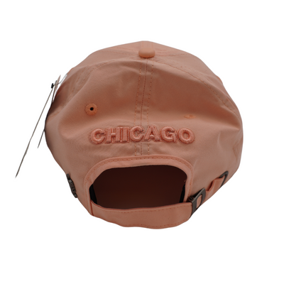 CHICAGO CUBS PRO STANDARD BULLSEYE CORAL ADJUSTABLE CAP