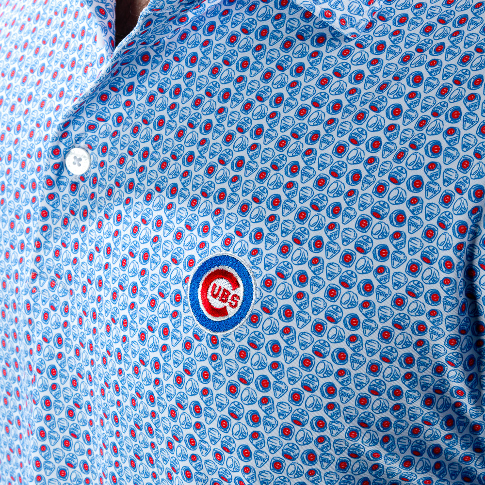 Chicago Cubs 2016 World Series Champions Logo Polo by SWAG Polos SWAG