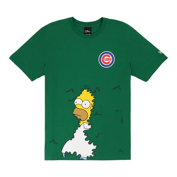 Chicago Cubs x The Simpsons Homer Shrub Graphic Tee by New Era
